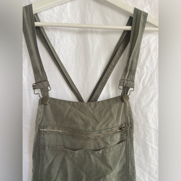 Karen Zambos Overalls in khaki Size Small - Picture 5 of 16